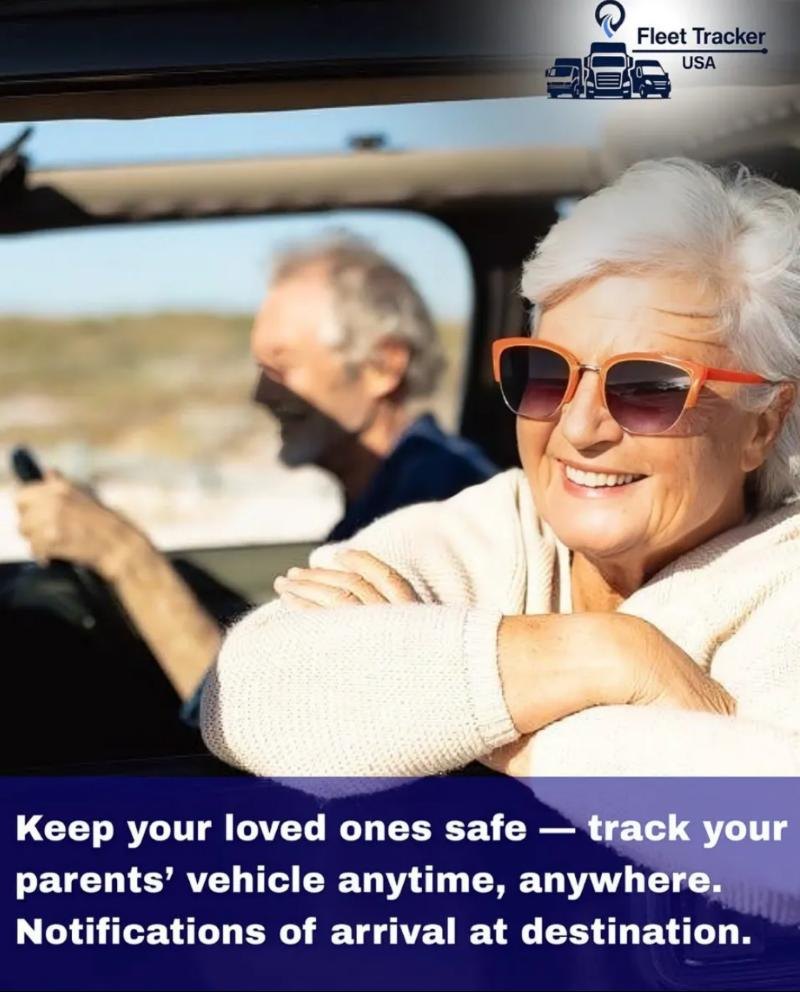 Track a parent's vehicle with arrival notifications