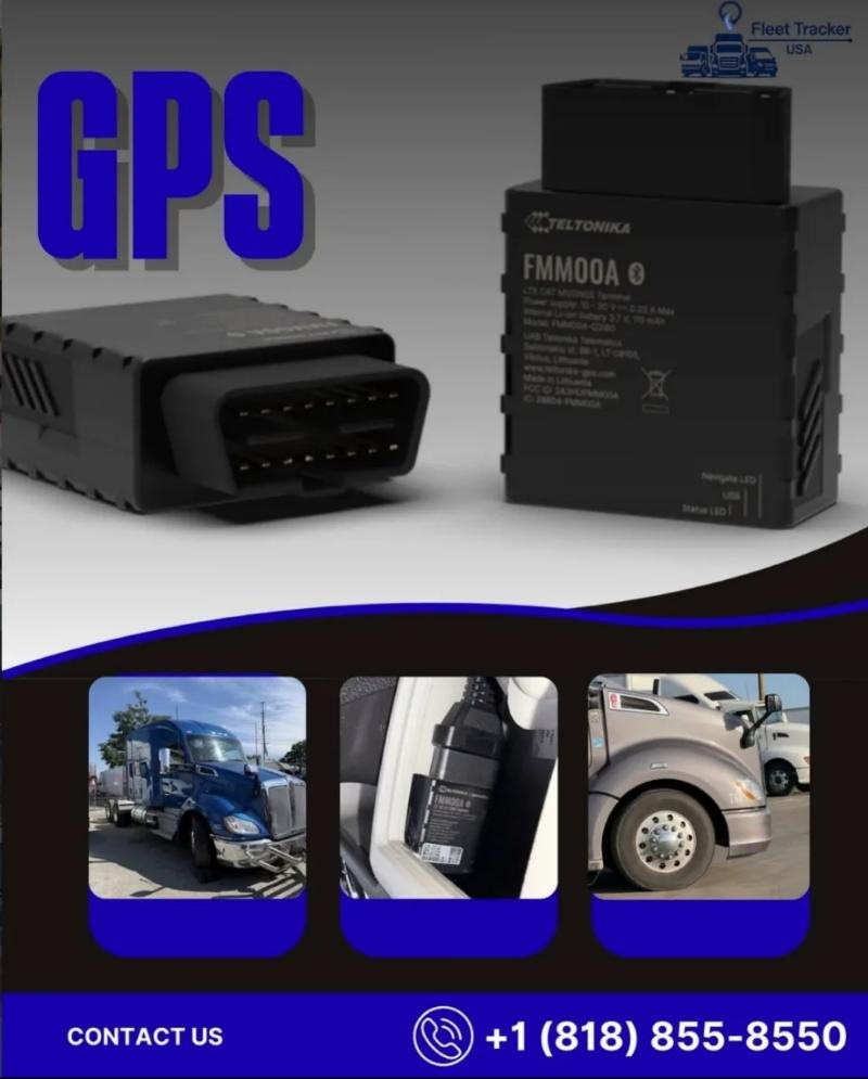 Plug-in OBD GPS tracker for trucks and vans